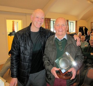 Ian Alston presented Howard Overton with the Bill Alston memorial trophy